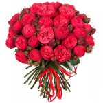 Розы Пионовидные кустовые