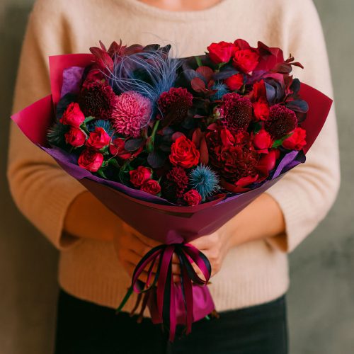 Букет цветов «Вечерняя магия»