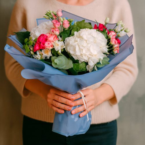 Флористический букет «Нежность»