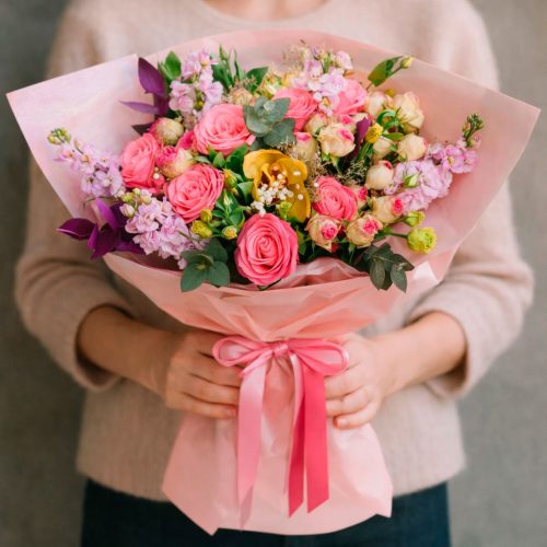 Цветочный букет «Кристальная фантазия»