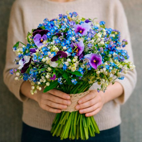 Цветочный букет «Лесная сказка»